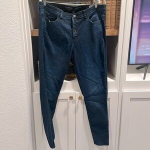 TORRID Bombshell Skinny Premium Stretch Dark Wash Jeans Plus Size 20 XT